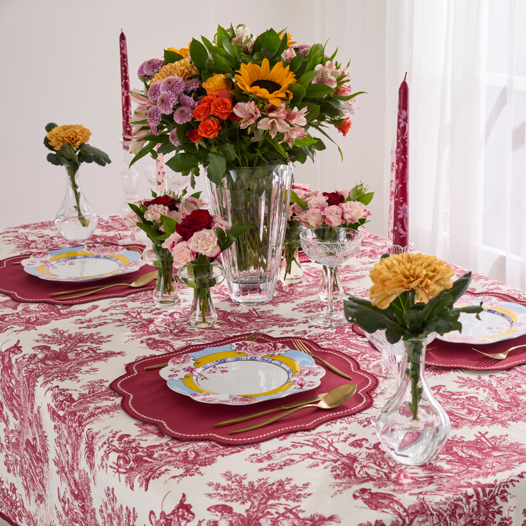 ROYAL PLACEMATS BURQUNDY (SET OF 4)