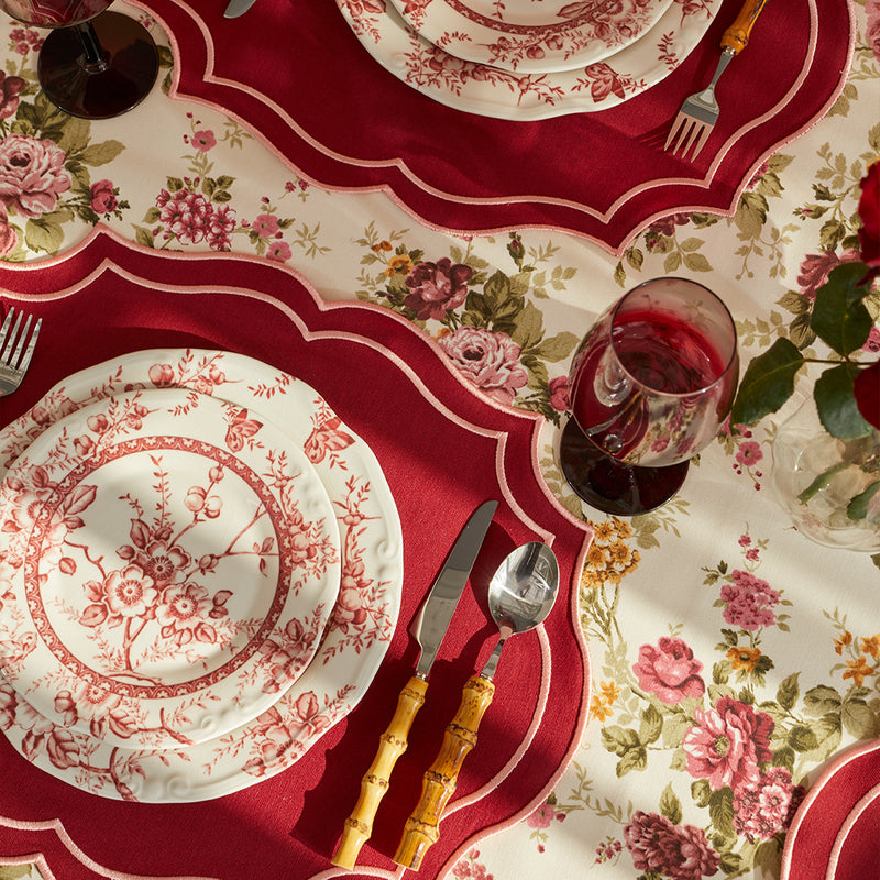 ROSE TABLECLOTH