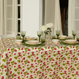 GISELLE STRAWBERRY TABLECLOTH