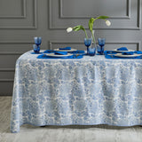 HERME TABLECLOTH BLUE