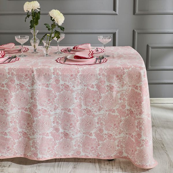 HERME TABLECLOTH PINK