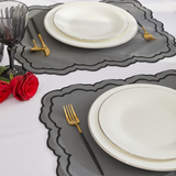 PIERRE PLACEMATS DARK GREY (SET OF 4)