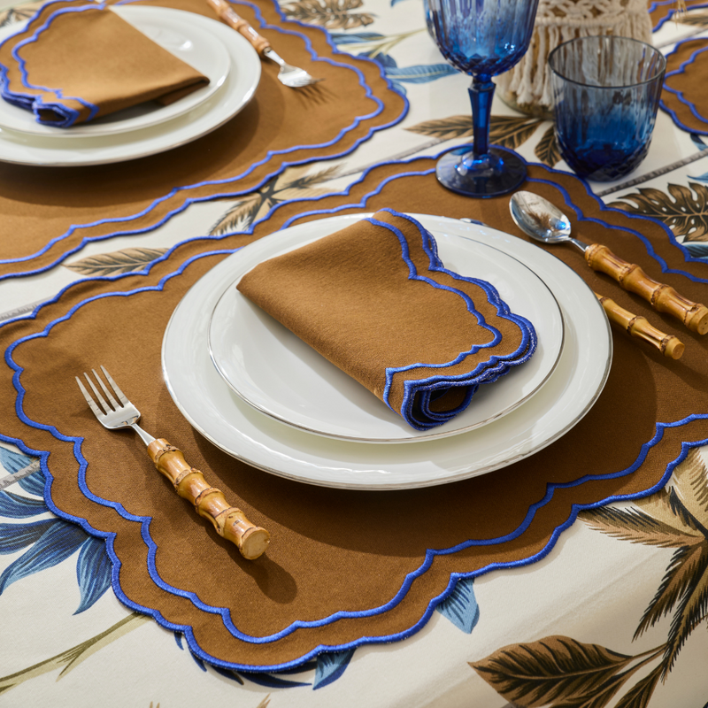 PIERRE PLACEMATS BROWN (SET OF 4)