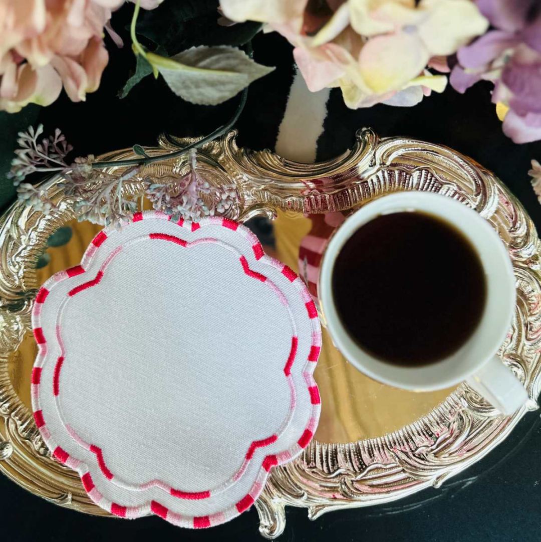 PIP STUDIO STYLE COCKTAIL NAPKINS RED (SET OF 4)