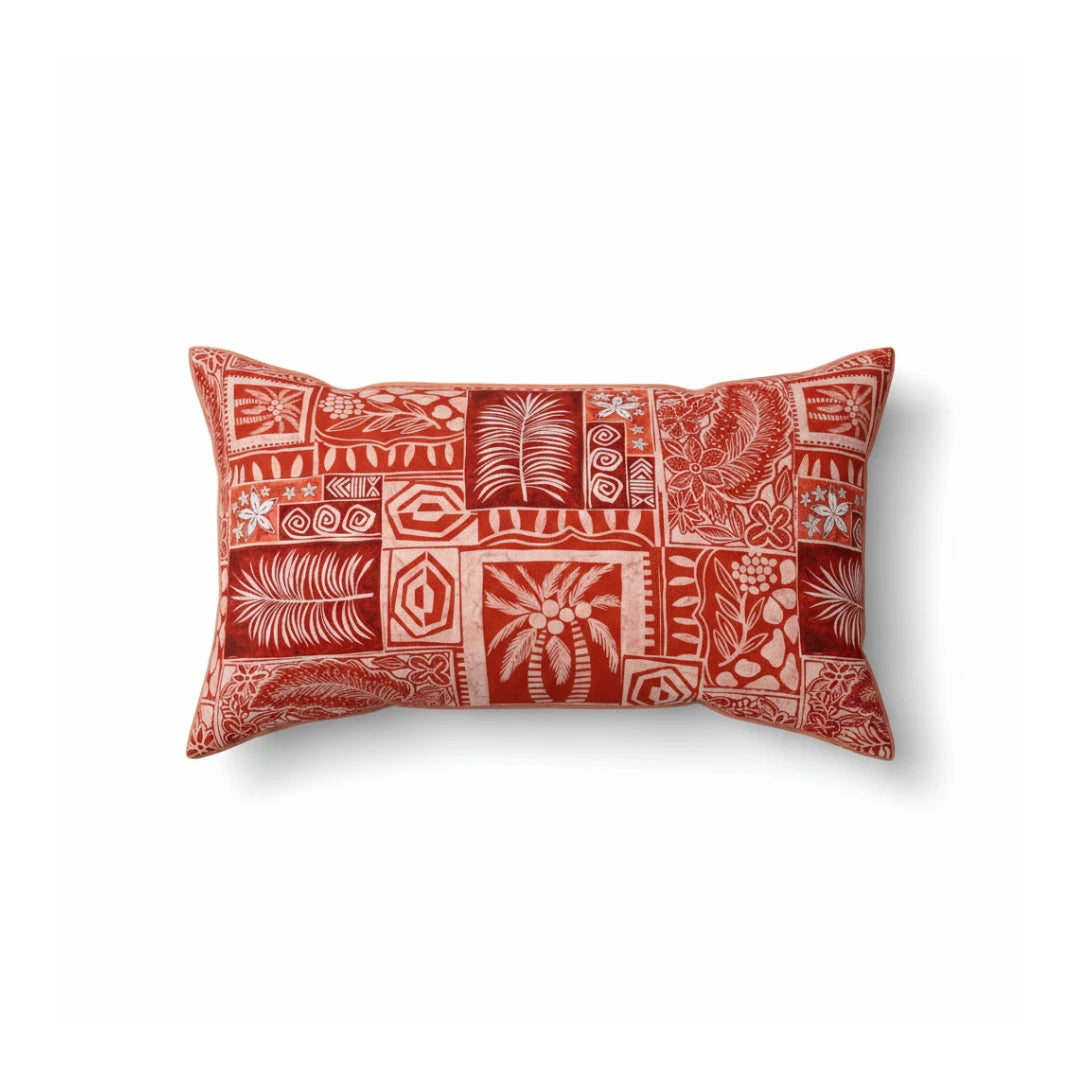 Oasis Palm Cushion Cover