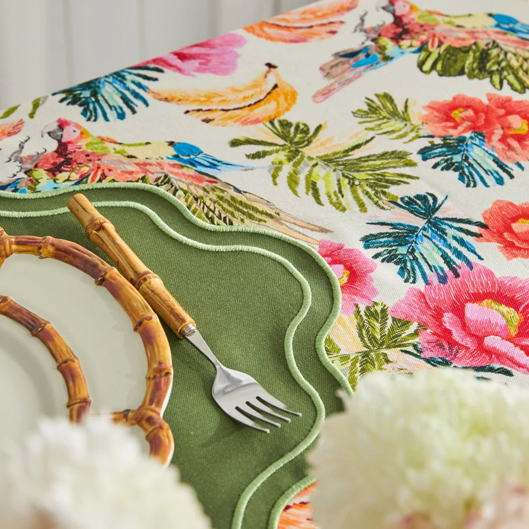 ALICE PLACEMATS GREEN (SET OF 4)