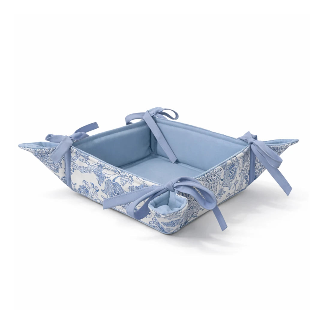 HERME BREAD BASKET LIGHT BLUE