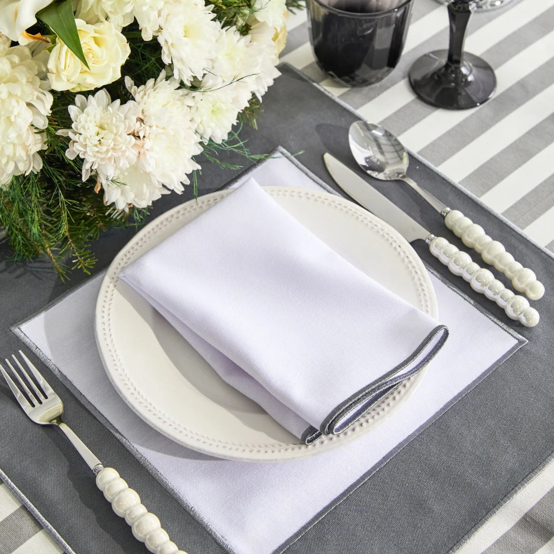 MABEL PLACEMAT GRAY (SET OF 4)