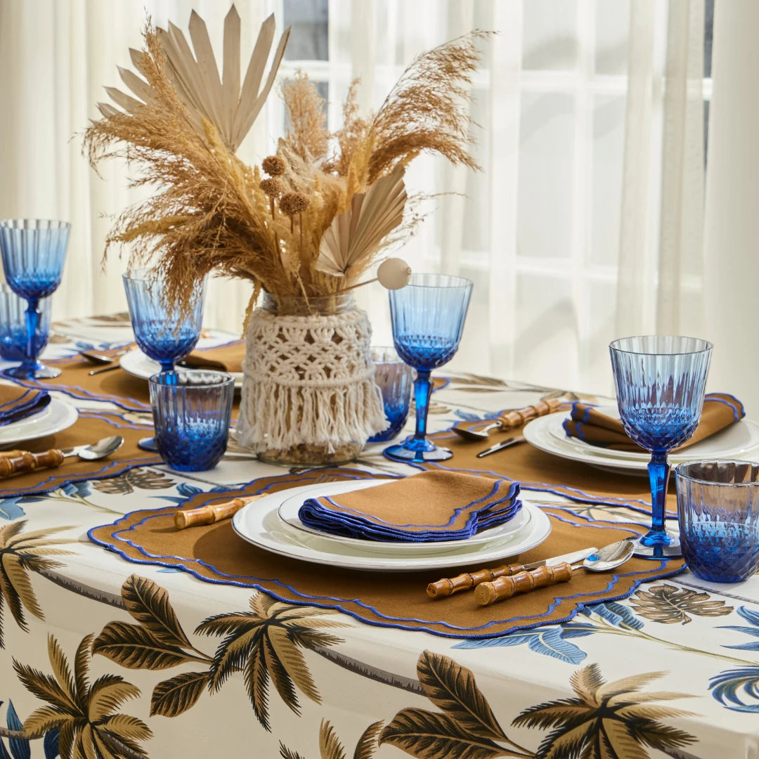 PIERRE NAPKINS BROWN (SET OF 4)