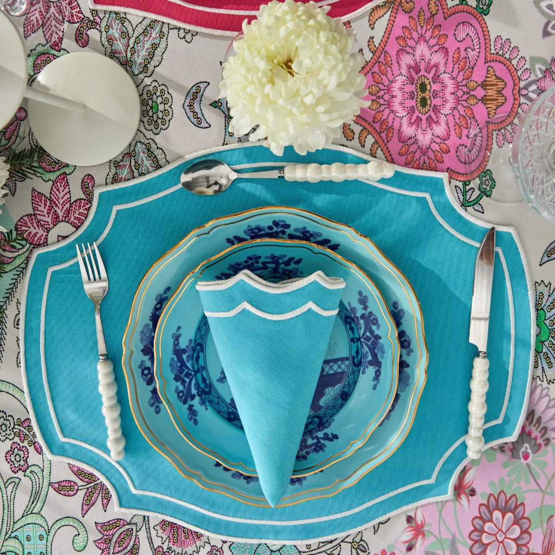 VIVA NAPKINS LIGHT BLUE (SET OF 4)