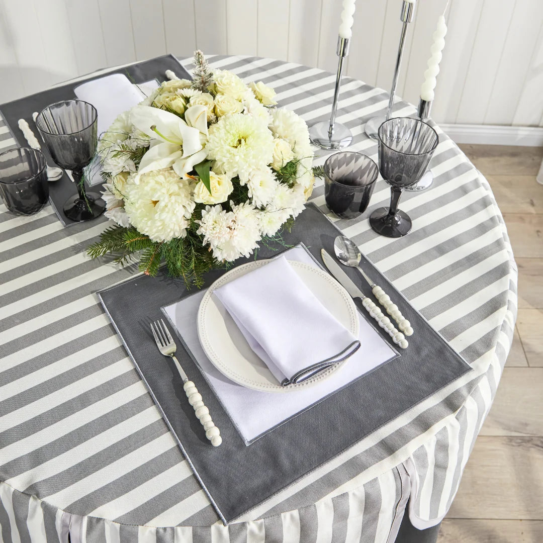 MABEL PLACEMAT GRAY (SET OF 4)