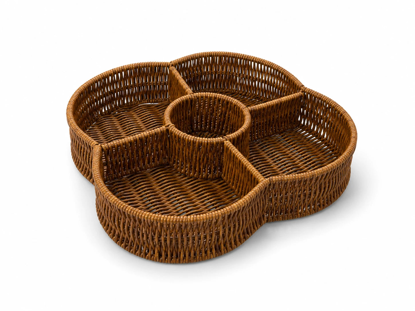 RATTAN SNACK BOWL WITH LID