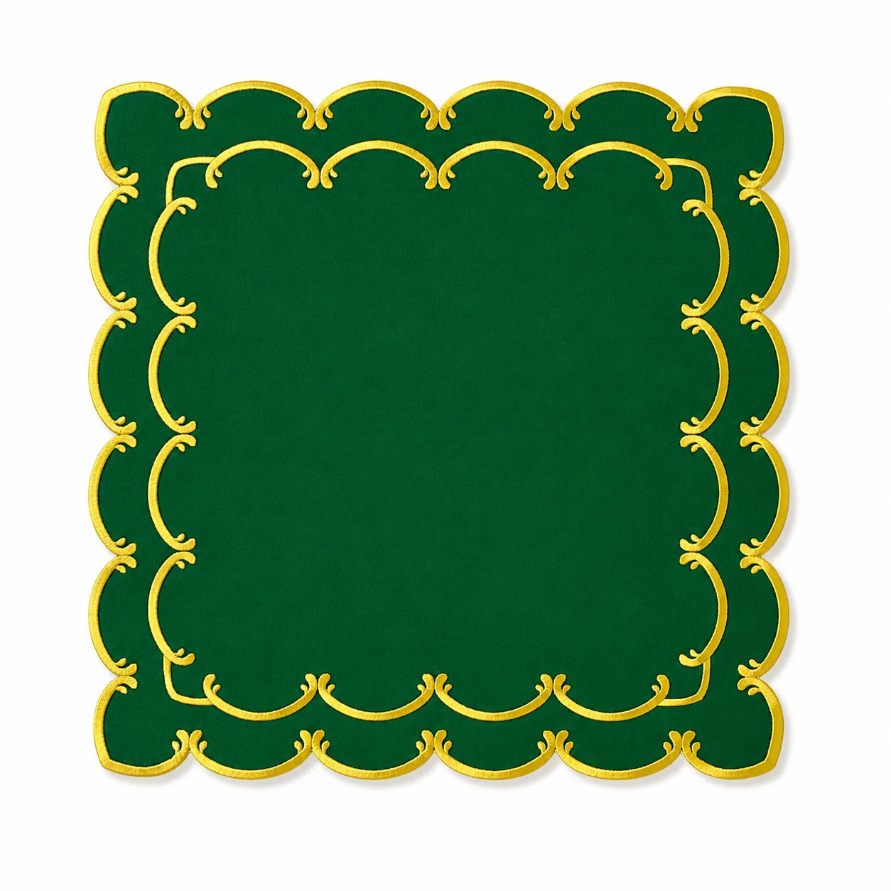 HELENA NAPKINS GREEN (SET OF 4)
