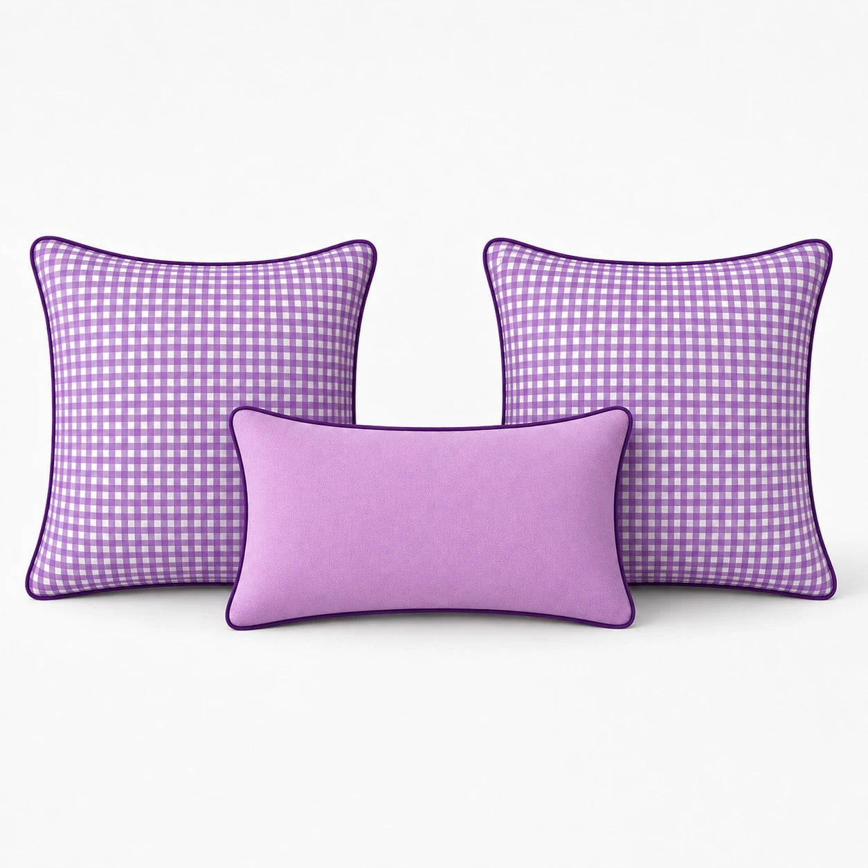 Purple Pitikare Cushion Cover Set