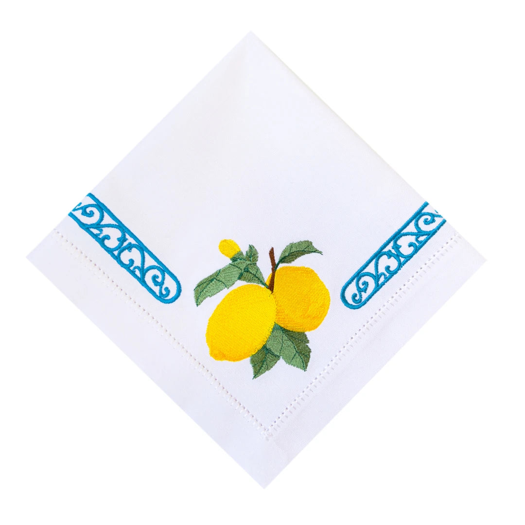 SICILIAN LEMON NAPKINS (SET OF 4)