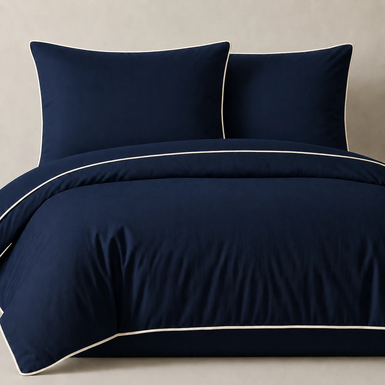 COMFORT ROYAL DUVET COVER SET NAVY