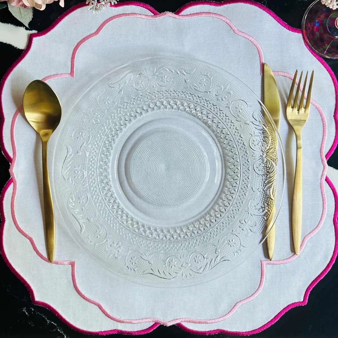 SERENA PLACEMATS FUCHSIA (SET OF 4)