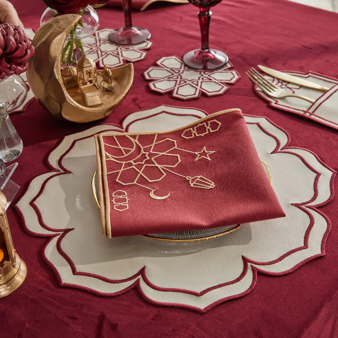 FAUX LEATHER FIONA PLACEMAT (SET OF 4)
