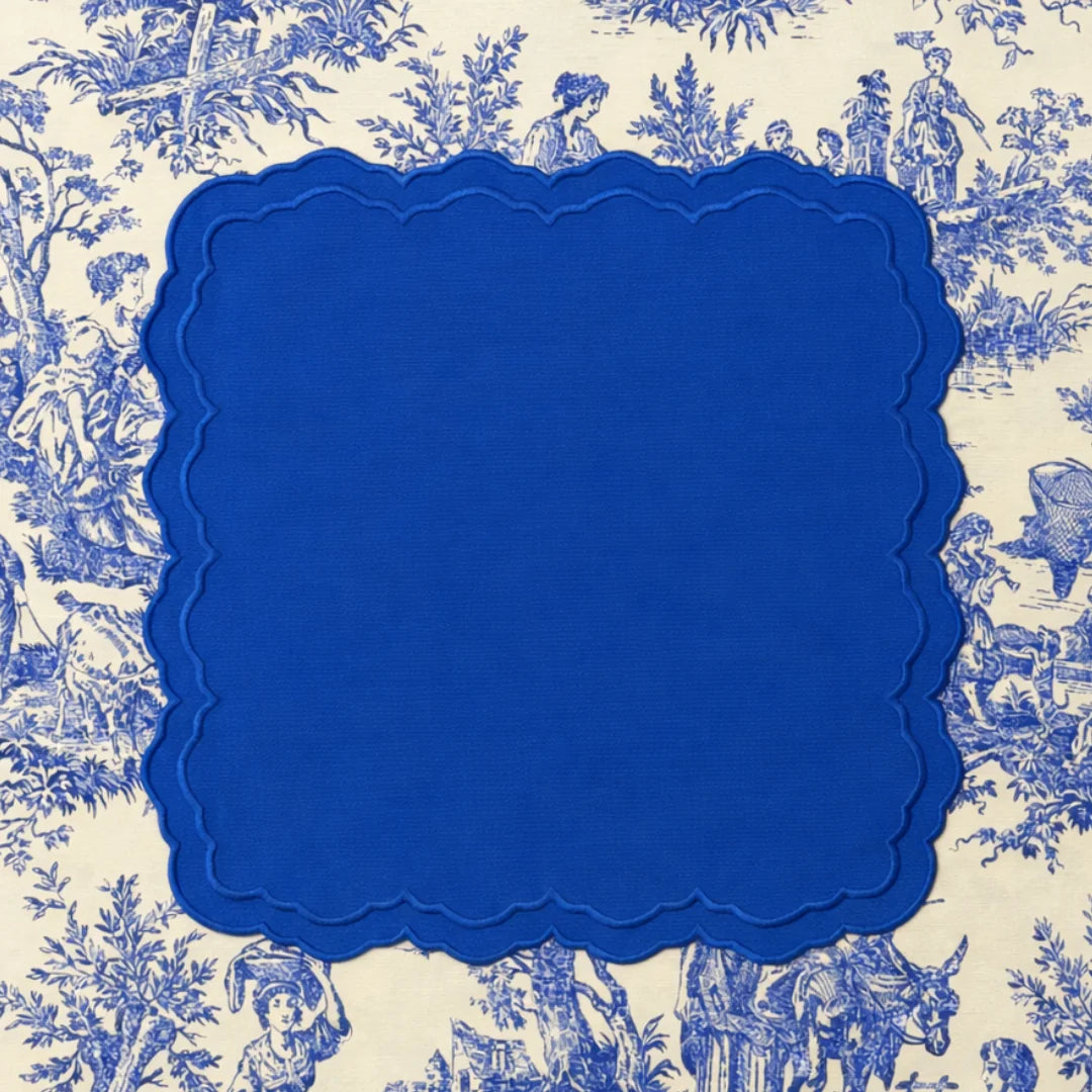 PIERRE NAPKINS BLUE (SET OF 4)