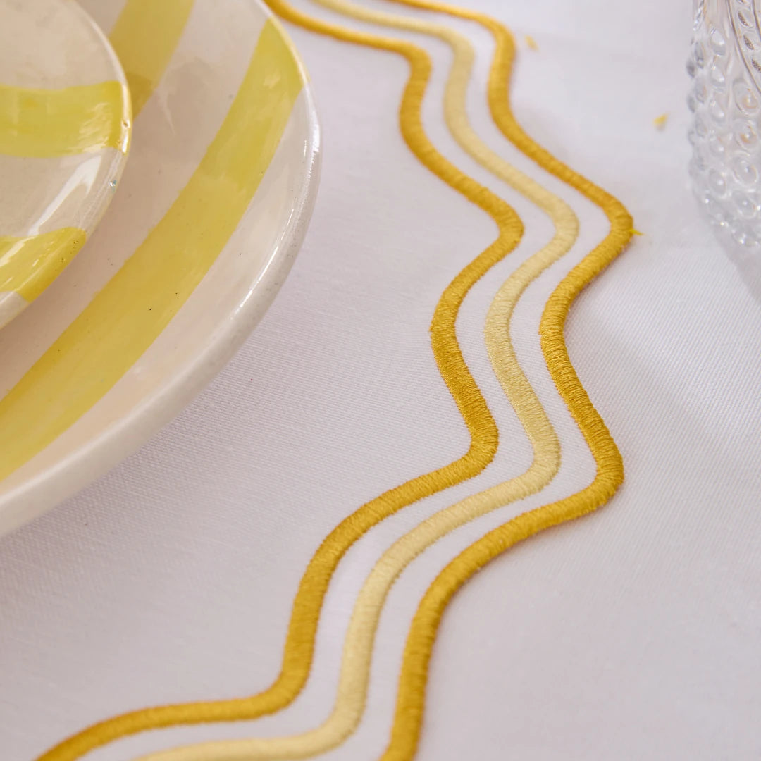 ROMA PLACEMATS YELLOW (SET OF 4)