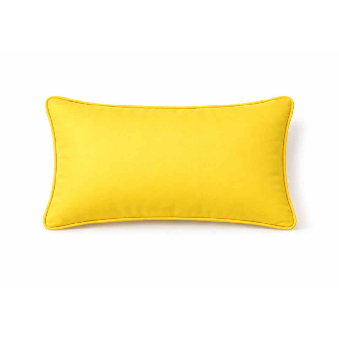 Lemon Yellow Cushion Cover