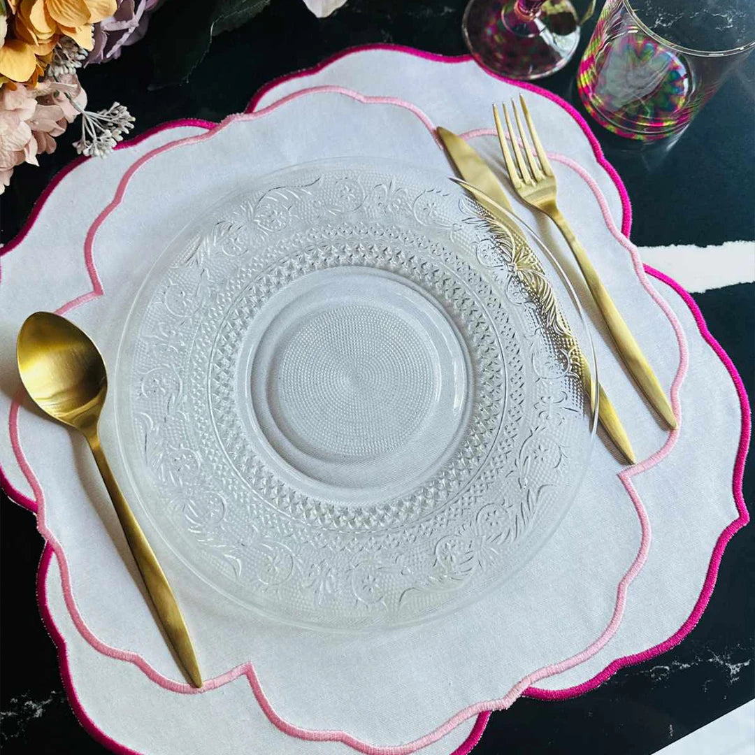 SERENA PLACEMATS FUCHSIA (SET OF 4)