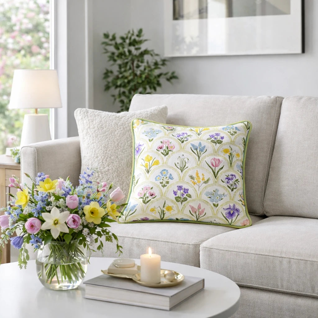 Spring Cushion Cover