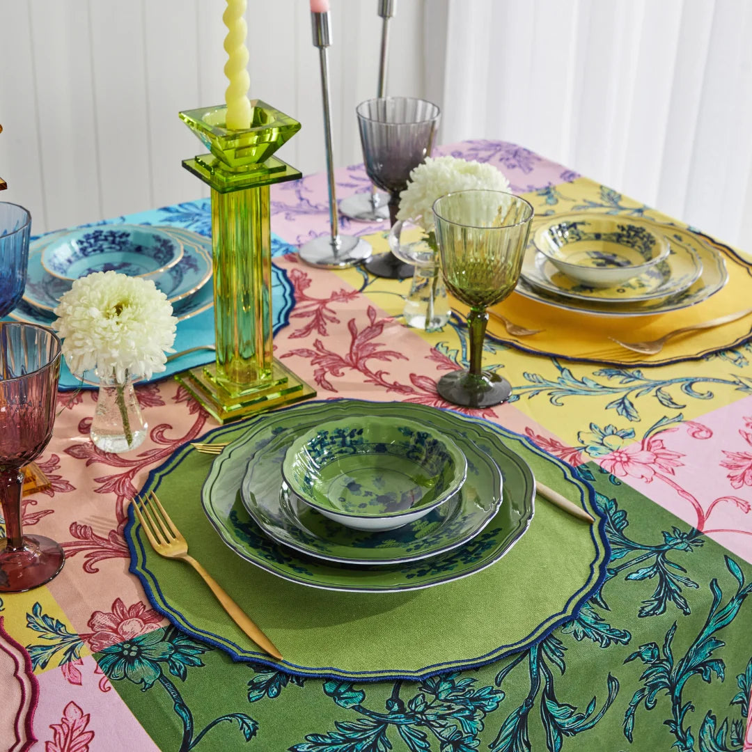MIXED-COLOR FIORENZA PLACEMATS (SET OF 6)