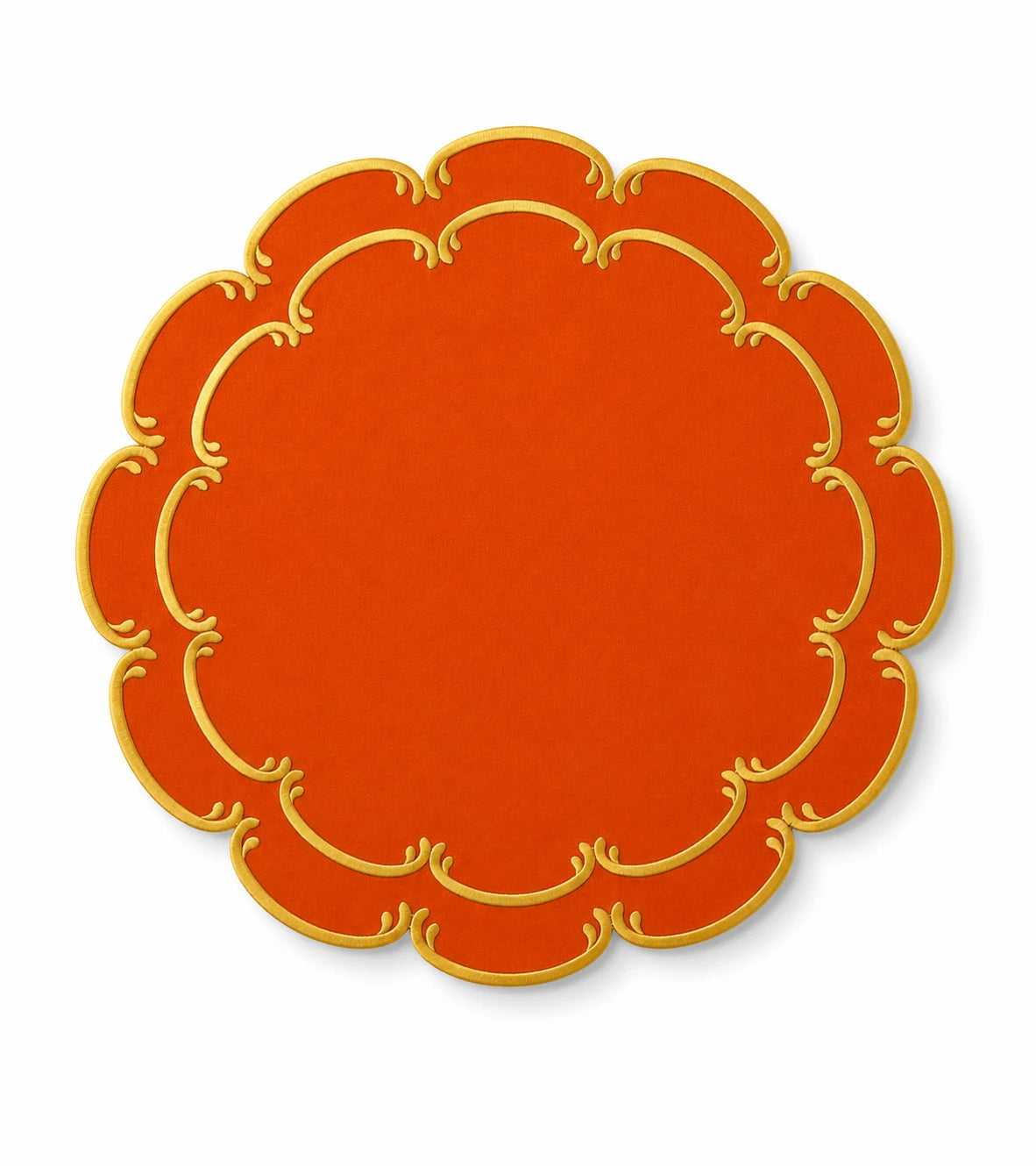 HELENA PLACEMATS ORANGE (SET OF 4)