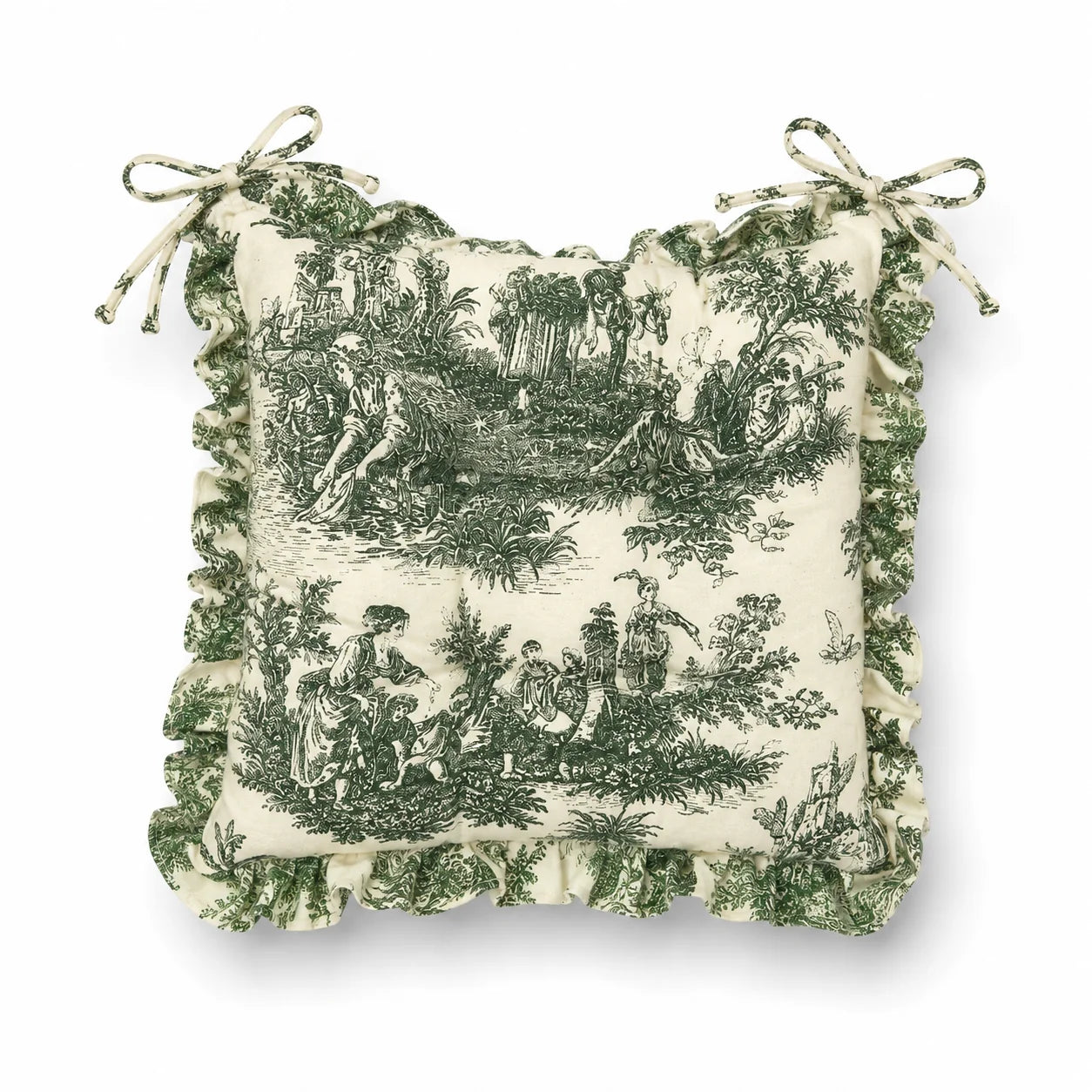 TOILE DE JOUY FILLED CUSHION