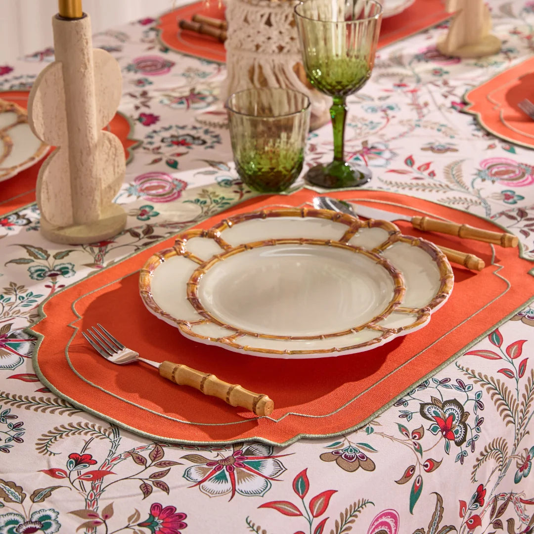 LUNA PLACEMATS ORANGE (SET OF 4)