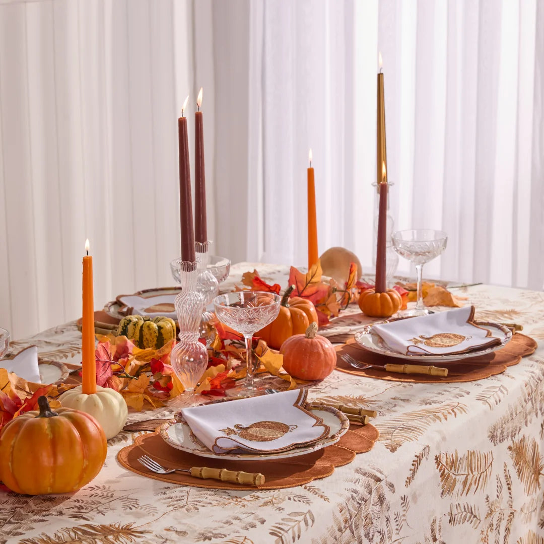 PUMPKIN NAPKINS (SET OF 4)