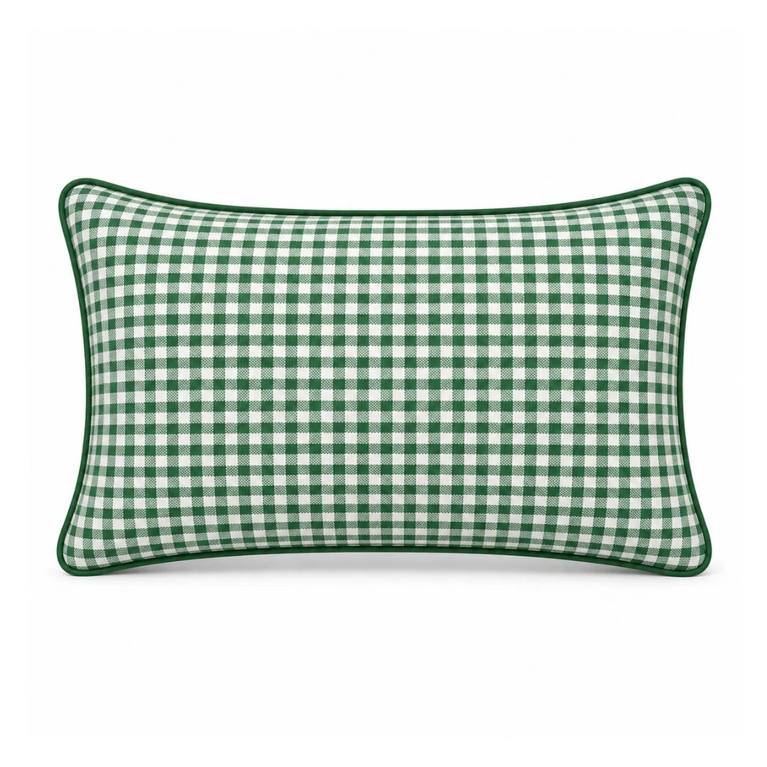 Green Pitikare Cushion Cover