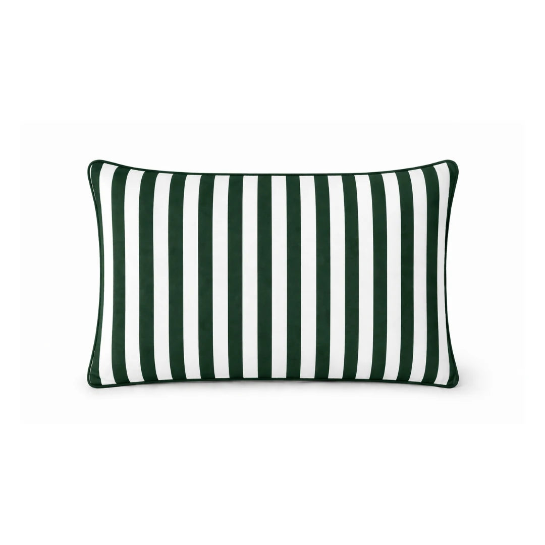 Striped Piped Cushion Cover, 30x50 cm