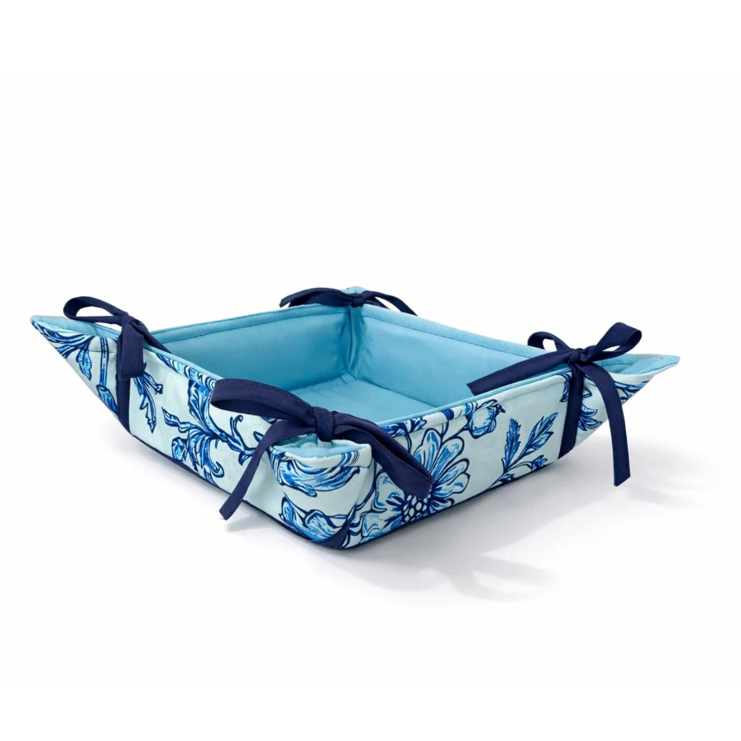 FIORENZA BREAD BASKET TURQUOISE/NAVY