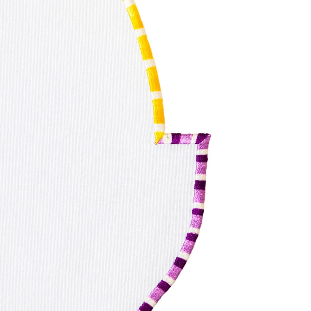 HYBRID PLACEMATS YELLOW PURPLE (SET OF 4)