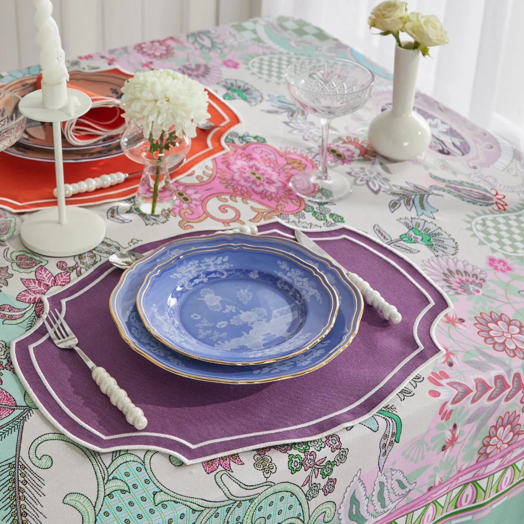 VIVA NAPKINS PURPLE (SET OF 4)