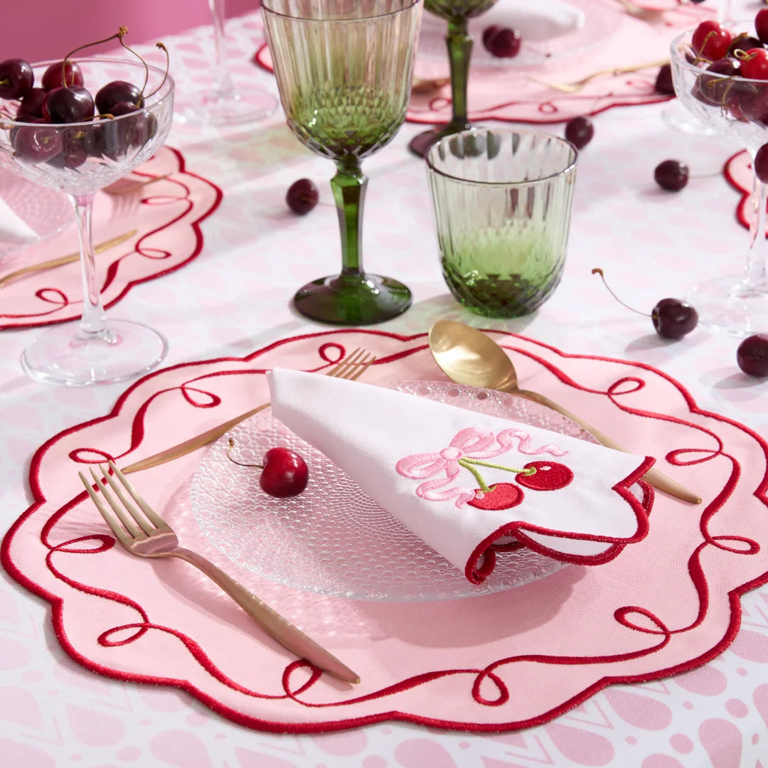BELLA PLACEMATS PINK (SET OF 4)