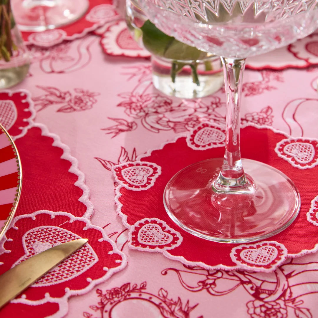ROSIE COCKTAIL NAPKINS ASSORTED (SET OF 4)