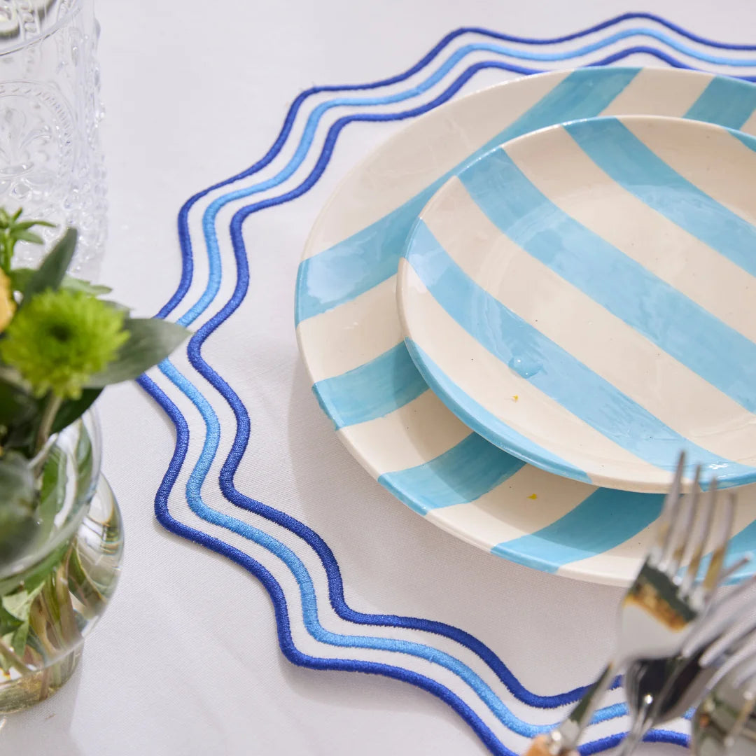 ROMA PLACEMATS BLUE (SET OF 4)