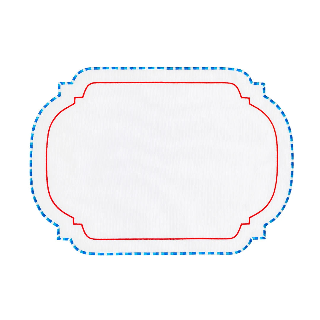 LUNA PLACEMATS RED (SET OF 4)