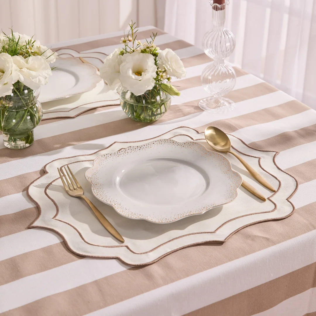 HARMONY PLACEMAT BEIGE (SET OF 4)