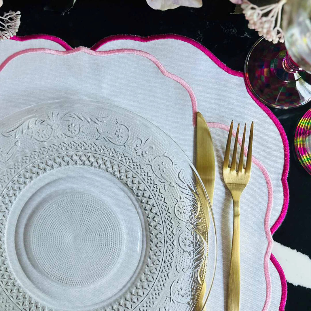 SERENA PLACEMATS FUCHSIA (SET OF 4)