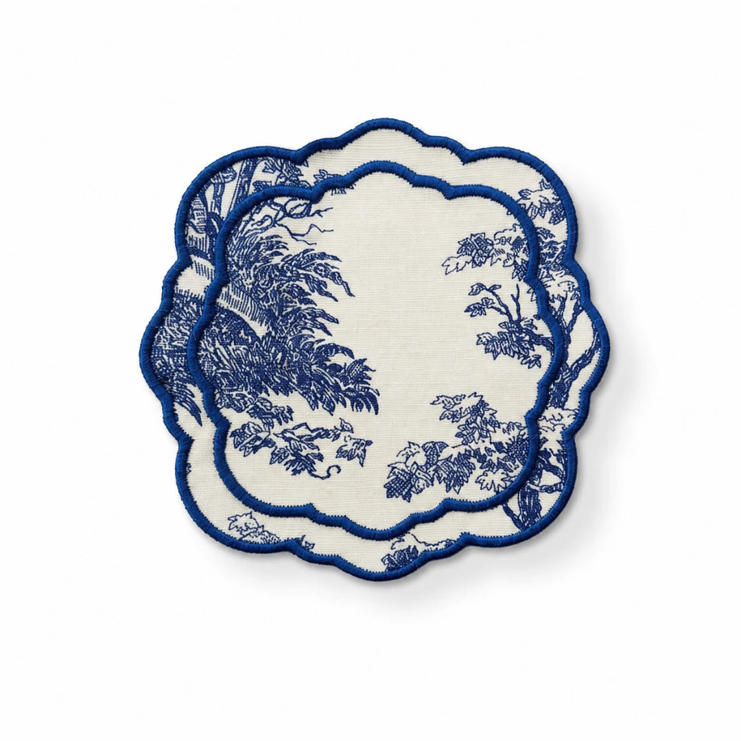 TOILE DE JOUY COCKTAIL NAPKINS (SET OF 4)