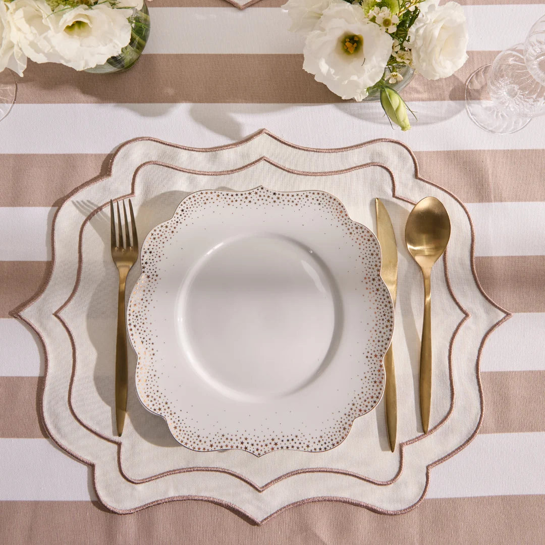HARMONY PLACEMAT BEIGE (SET OF 4)