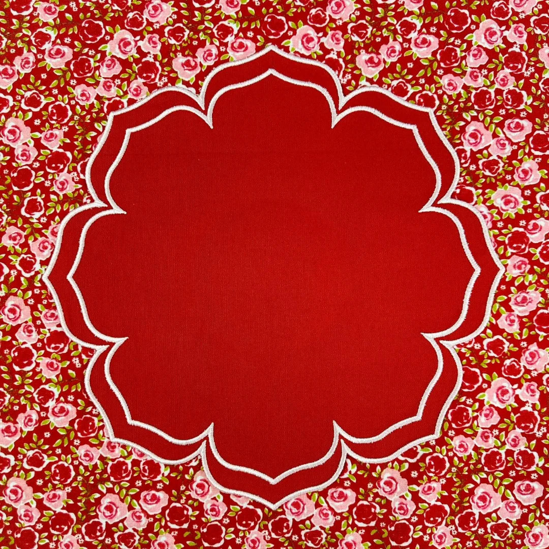 RED FIONA PLACEMAT (SET OF 4)