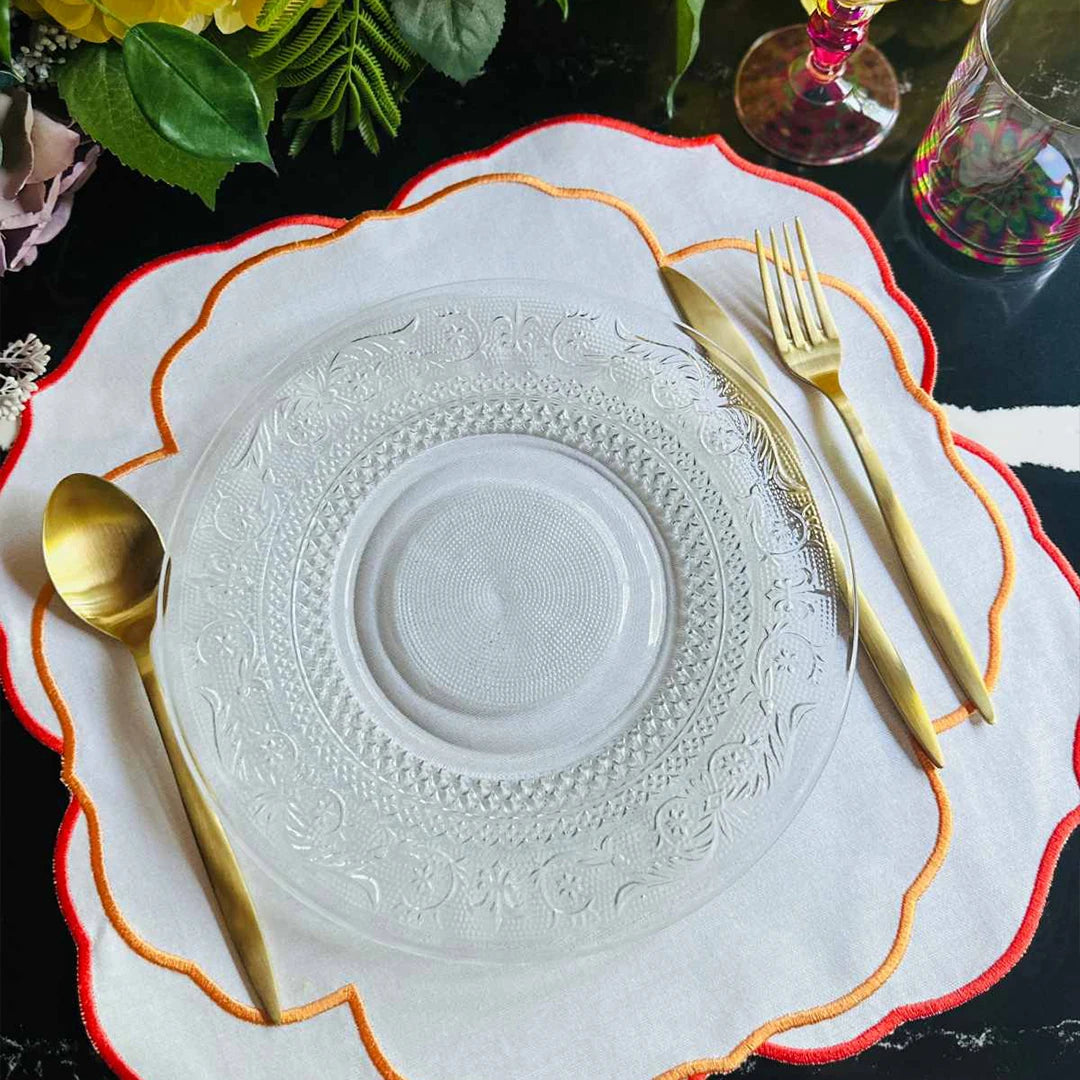 SERENA PLACEMATS ORANGE (SET OF 4)