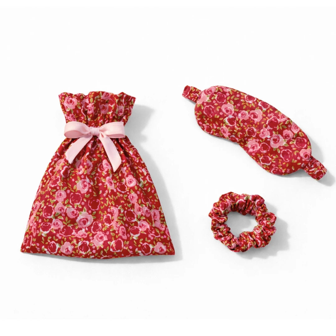 ROSE BOUQUET SLEEP & TRAVEL SET