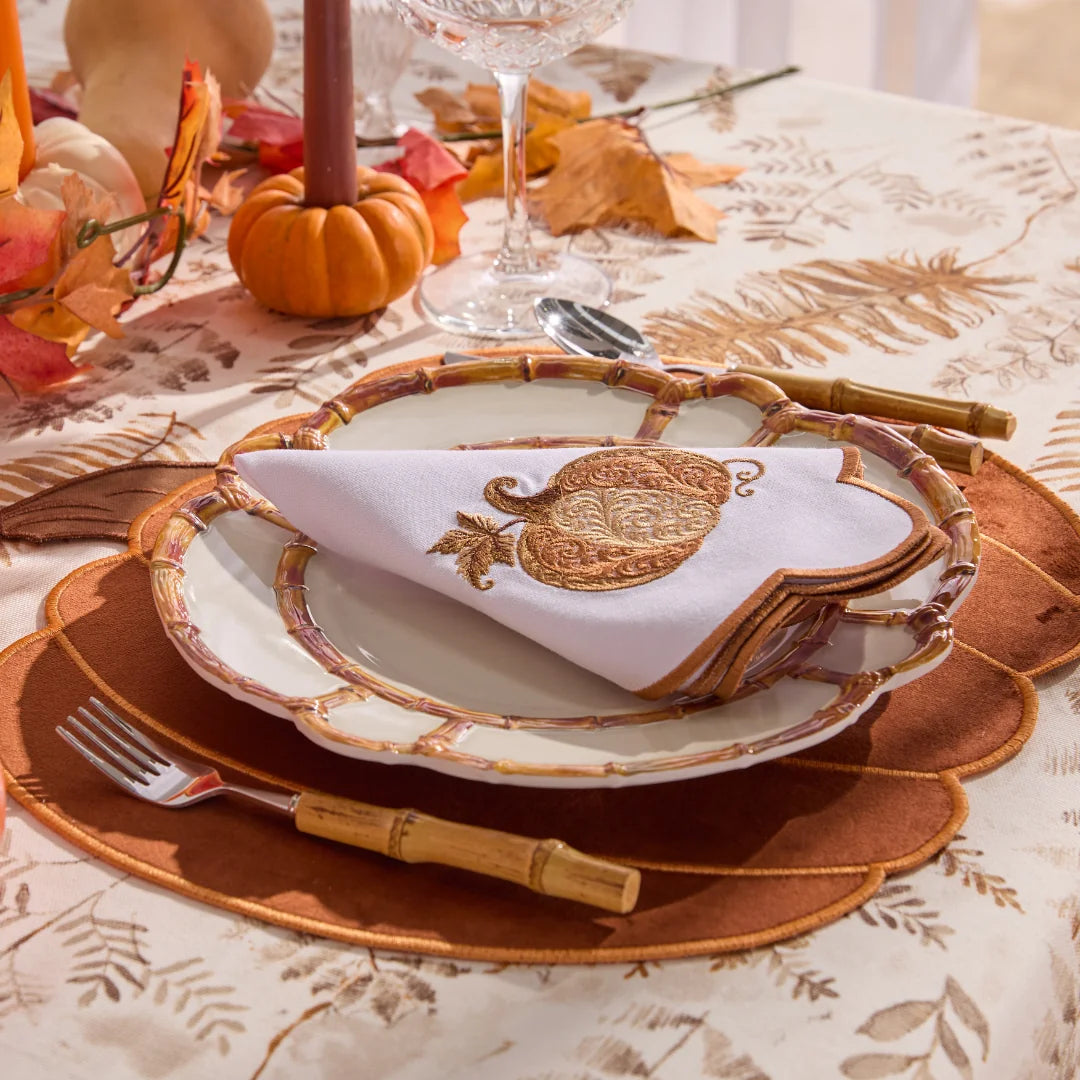 PUMPKIN NAPKINS (SET OF 4)