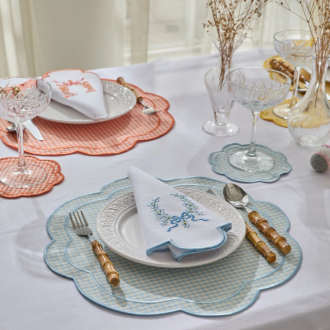 PITIKARE PLACEMATS LIGHT BLUE (SET OF 4)
